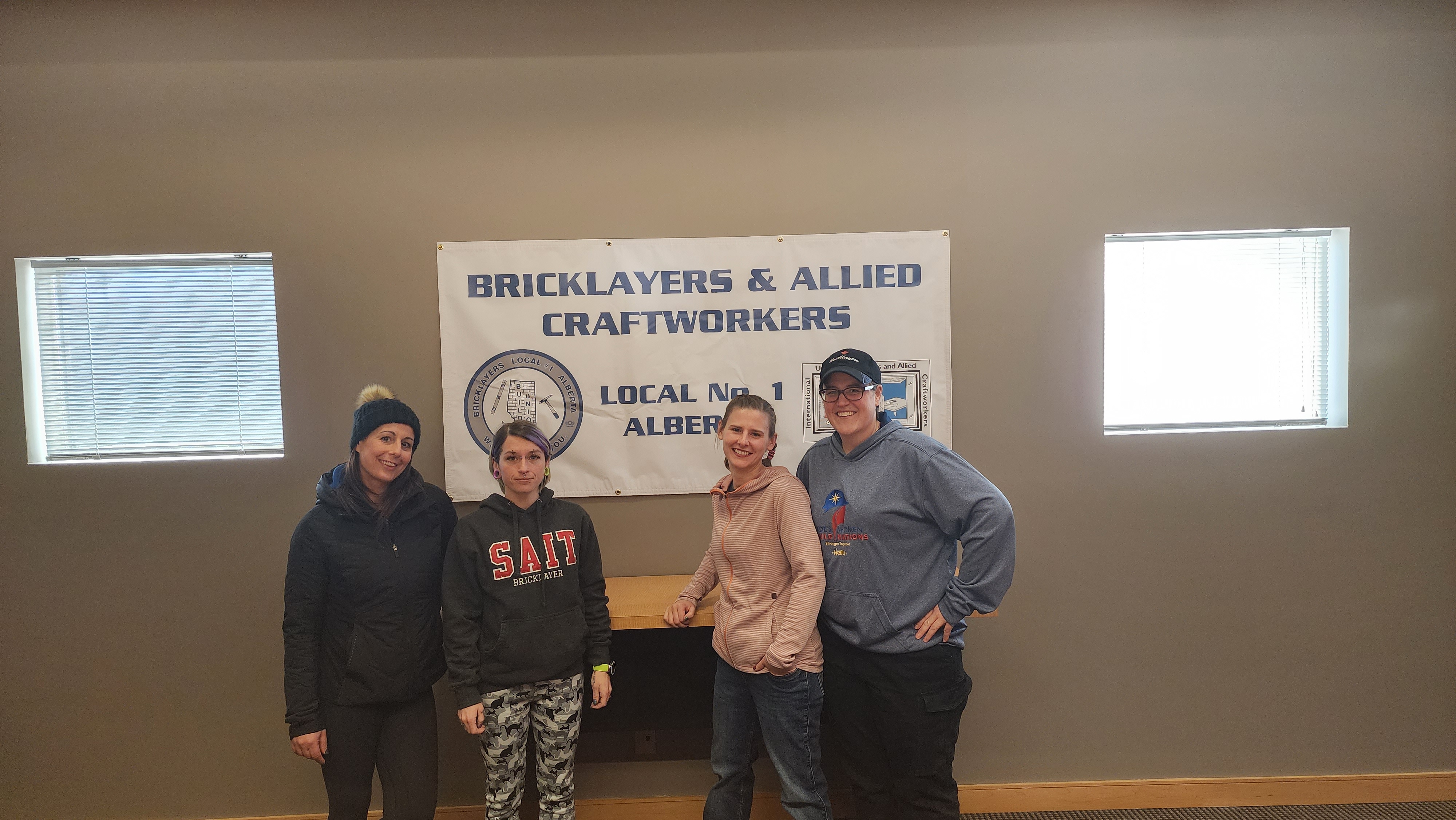 Women Bricklaying